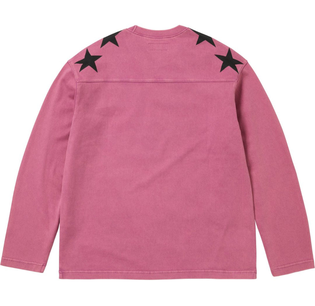 Supreme 88 Star Shoulder Long-Sleeve T-Shirt — back