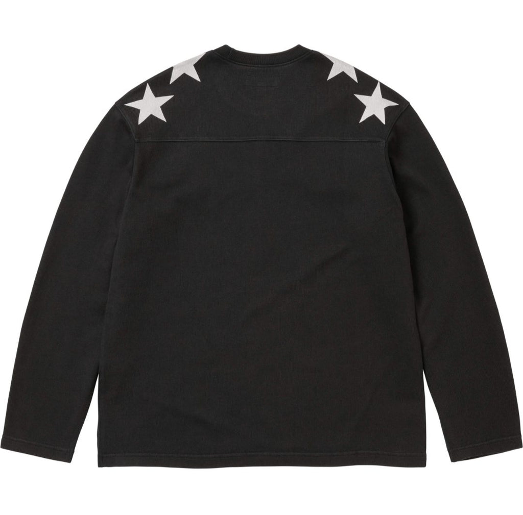 Supreme 88 Star Shoulder Long-Sleeve T-Shirt — back