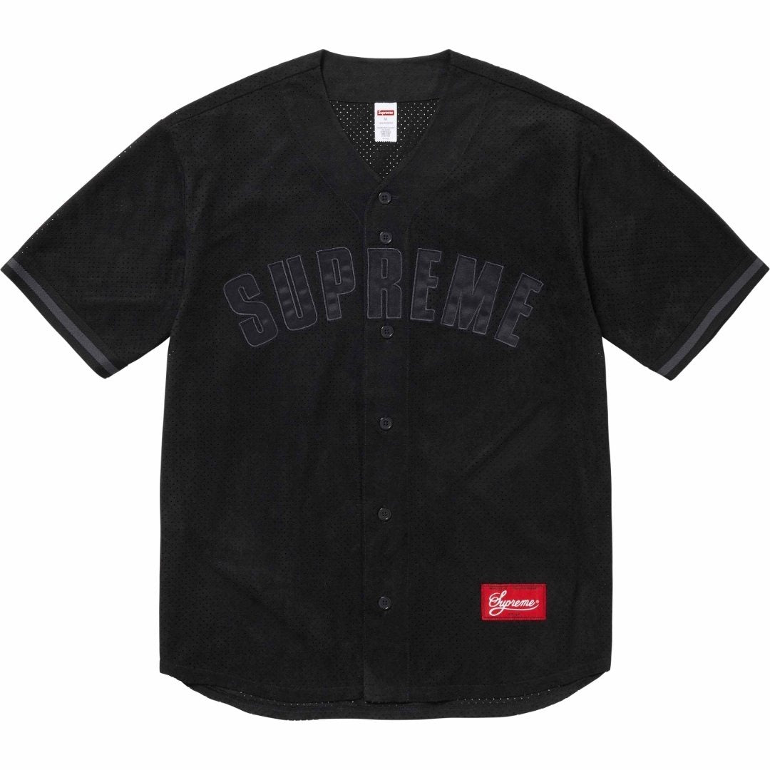 Supreme Mesh Baseball Jersey T-Shirt — front