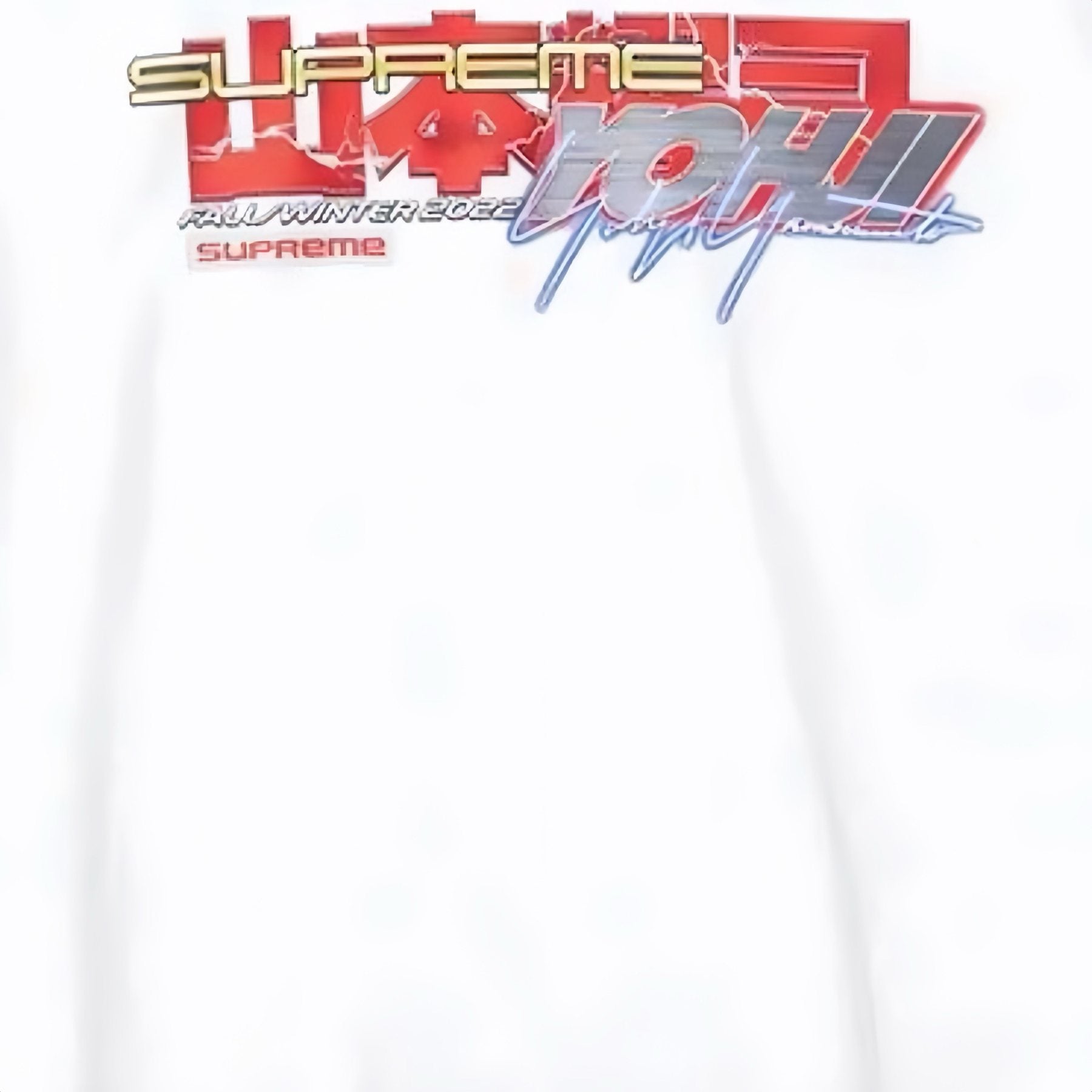 Supreme Tekken Racing Graphic Short-Sleeve T-Shirt — detail