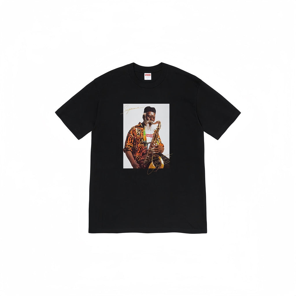 Supreme Pharoah Sanders Saxophone Graphic T-Shirt — hero