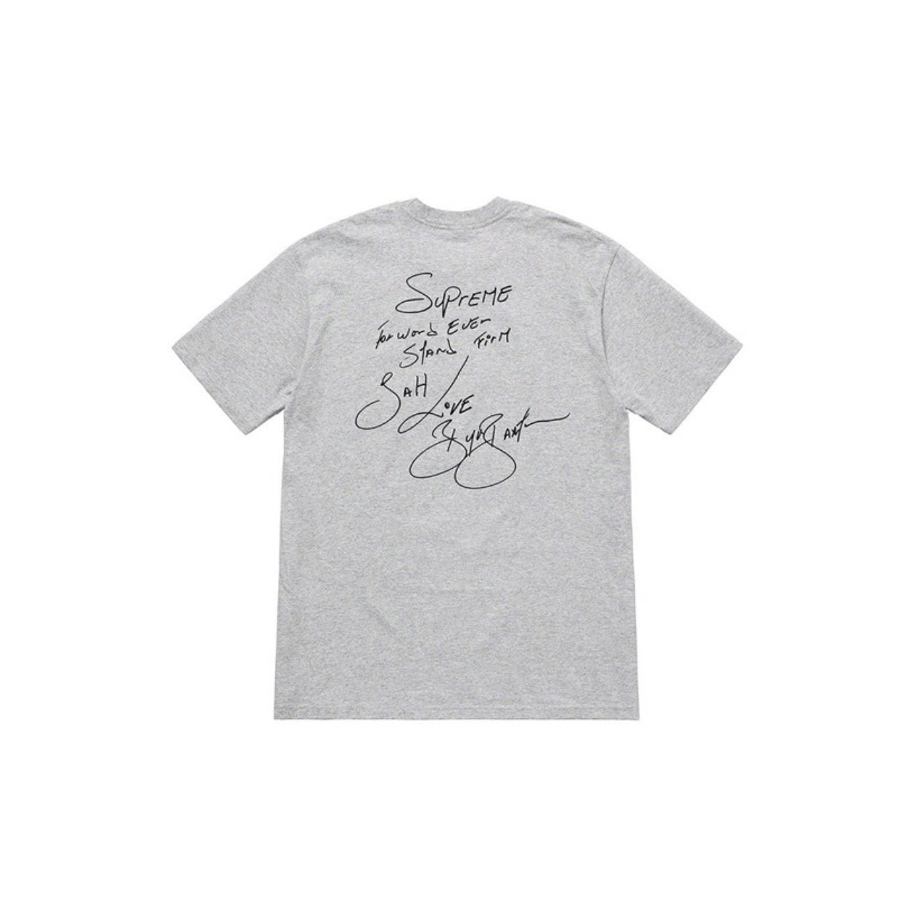 Supreme Buju Banton Portrait Graphic T-Shirt — back