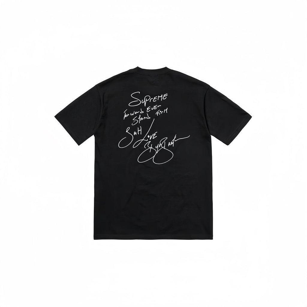 Supreme Buju Banton Portrait Graphic T-Shirt — back