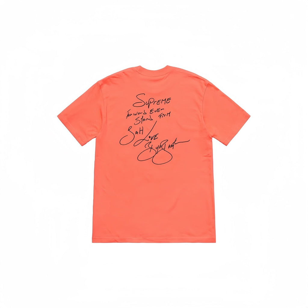 Supreme Buju Banton Portrait Graphic T-Shirt — back