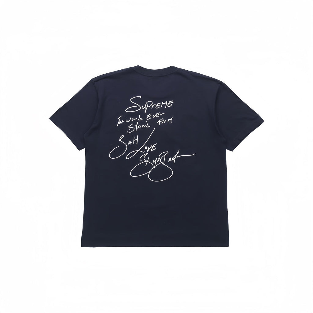 Supreme Buju Banton Portrait Graphic T-Shirt — back