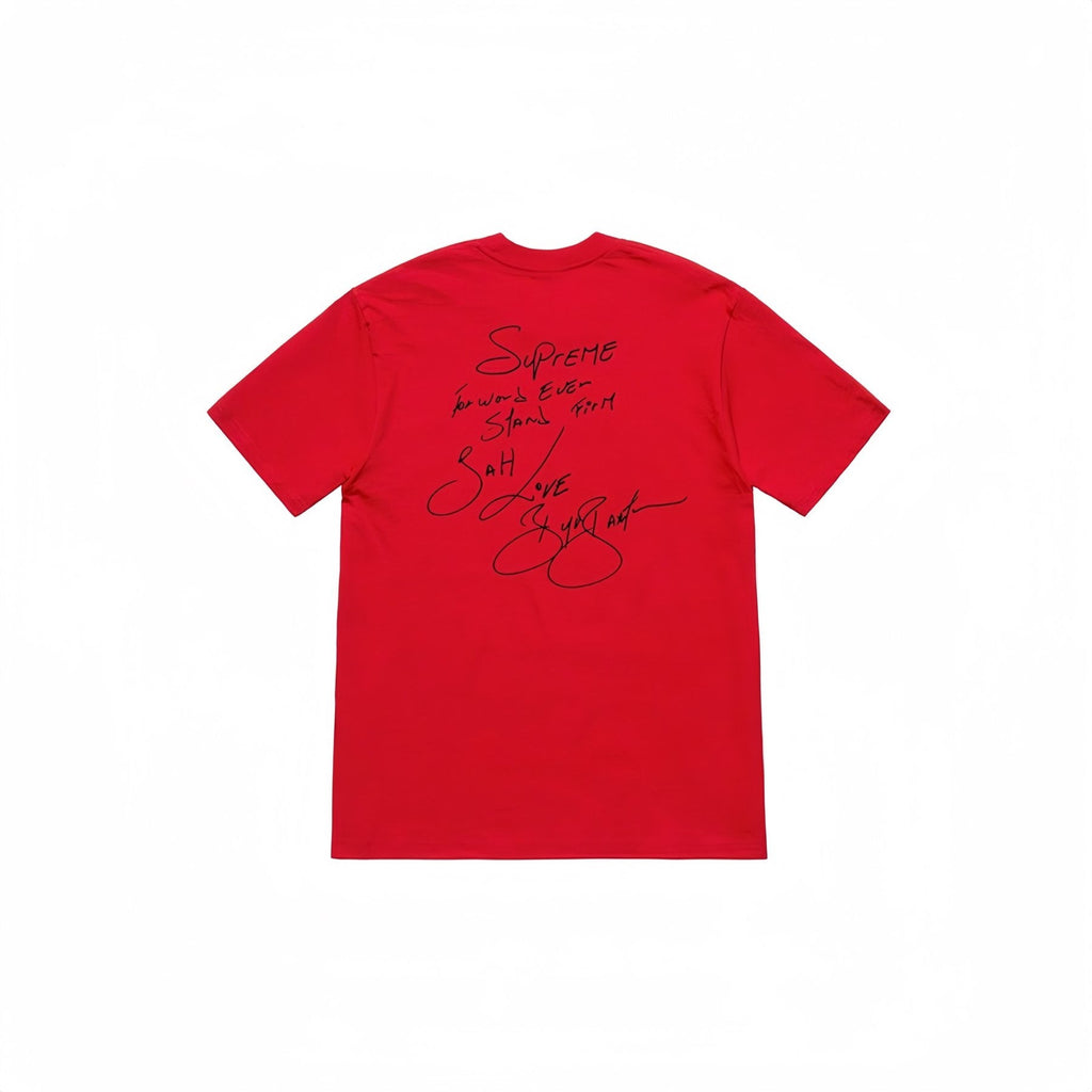 Supreme Buju Banton Portrait Graphic T-Shirt — back
