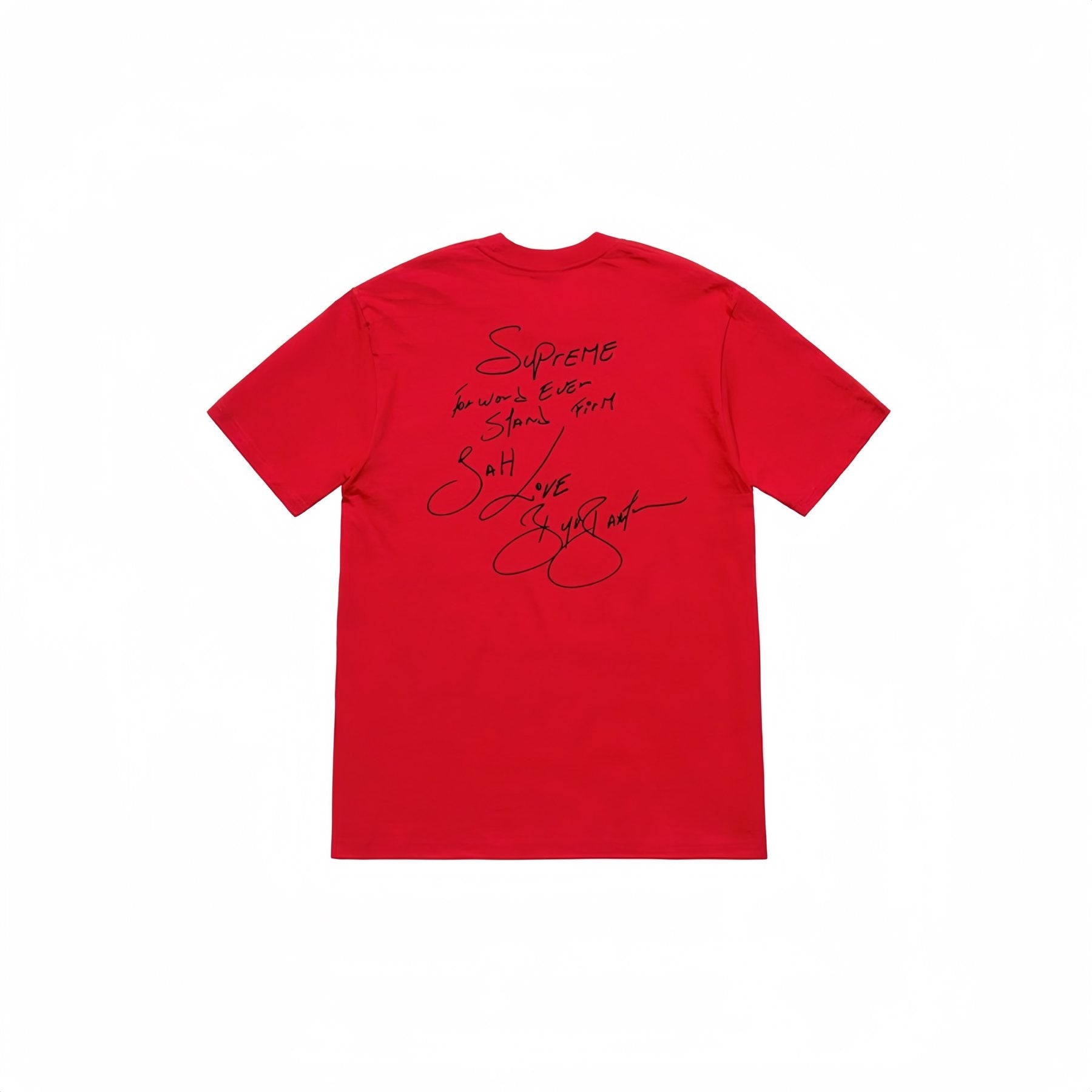 Supreme Buju Banton Portrait Graphic T-Shirt — back