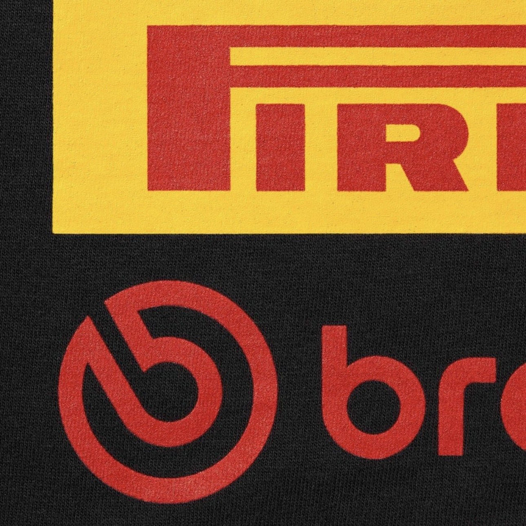 Supreme Ducati Sponsor Graphic Short-Sleeve T-Shirt — fabric_closeup