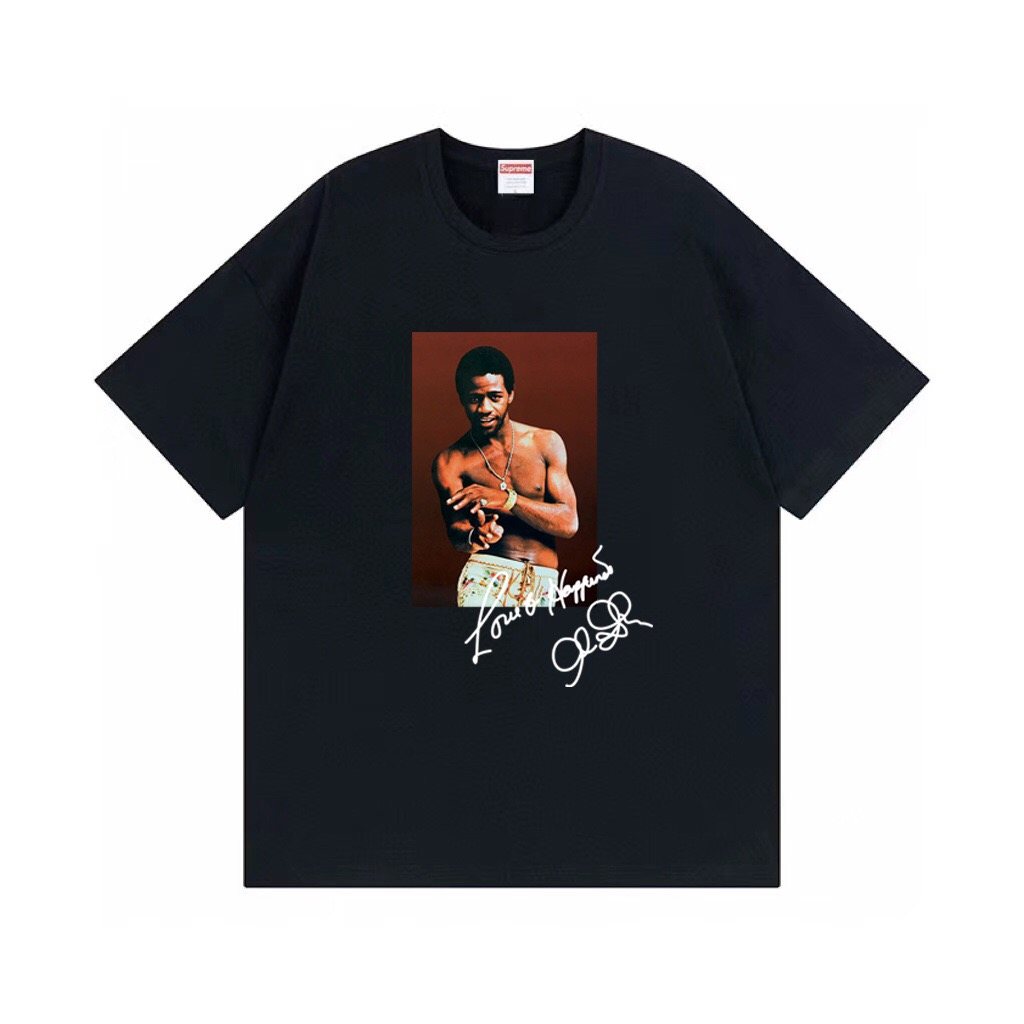 Supreme Al Green Portrait Graphic Short-Sleeve T-Shirt — hero