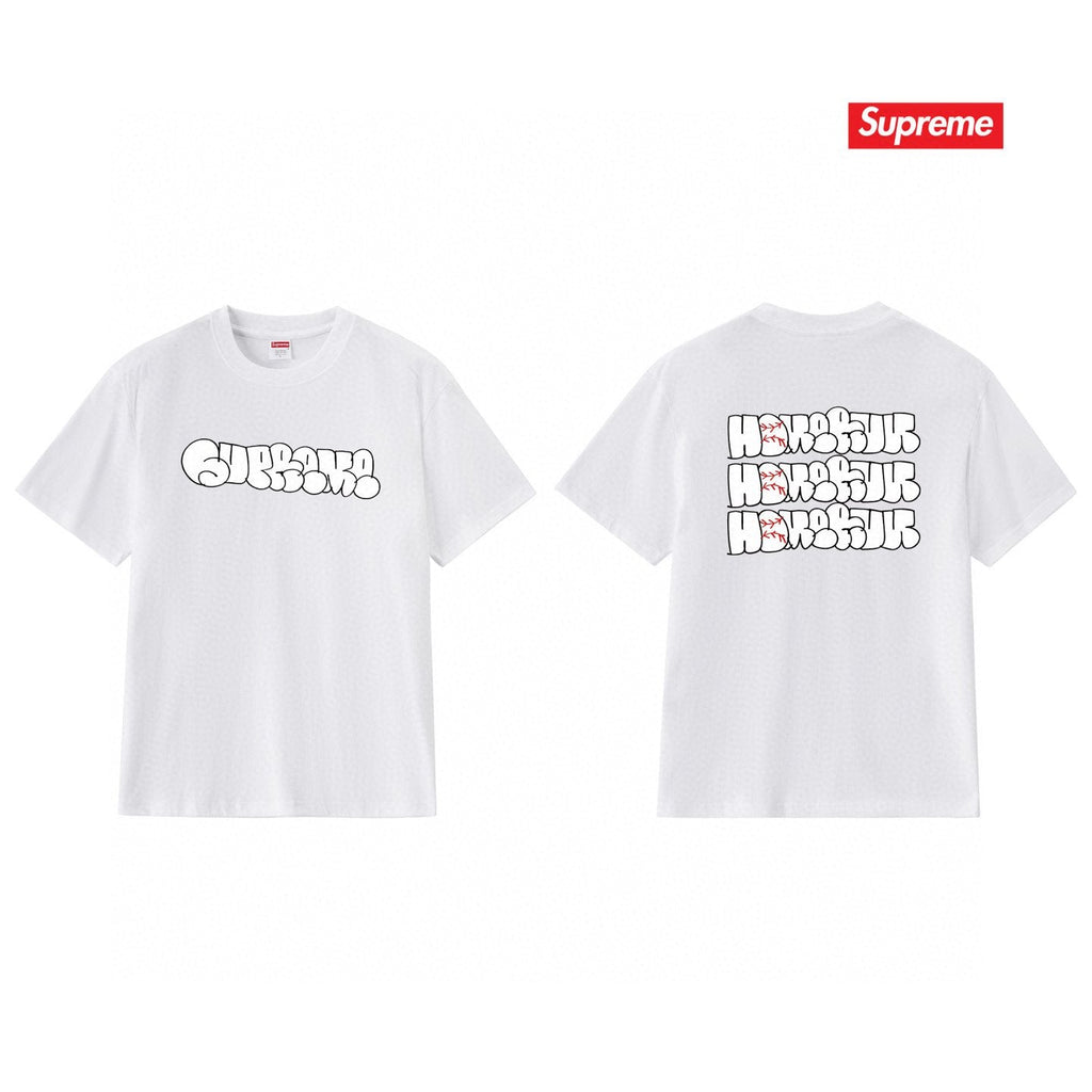 Supreme Homerun Baseball-Stitch Graphic T-Shirt — hero