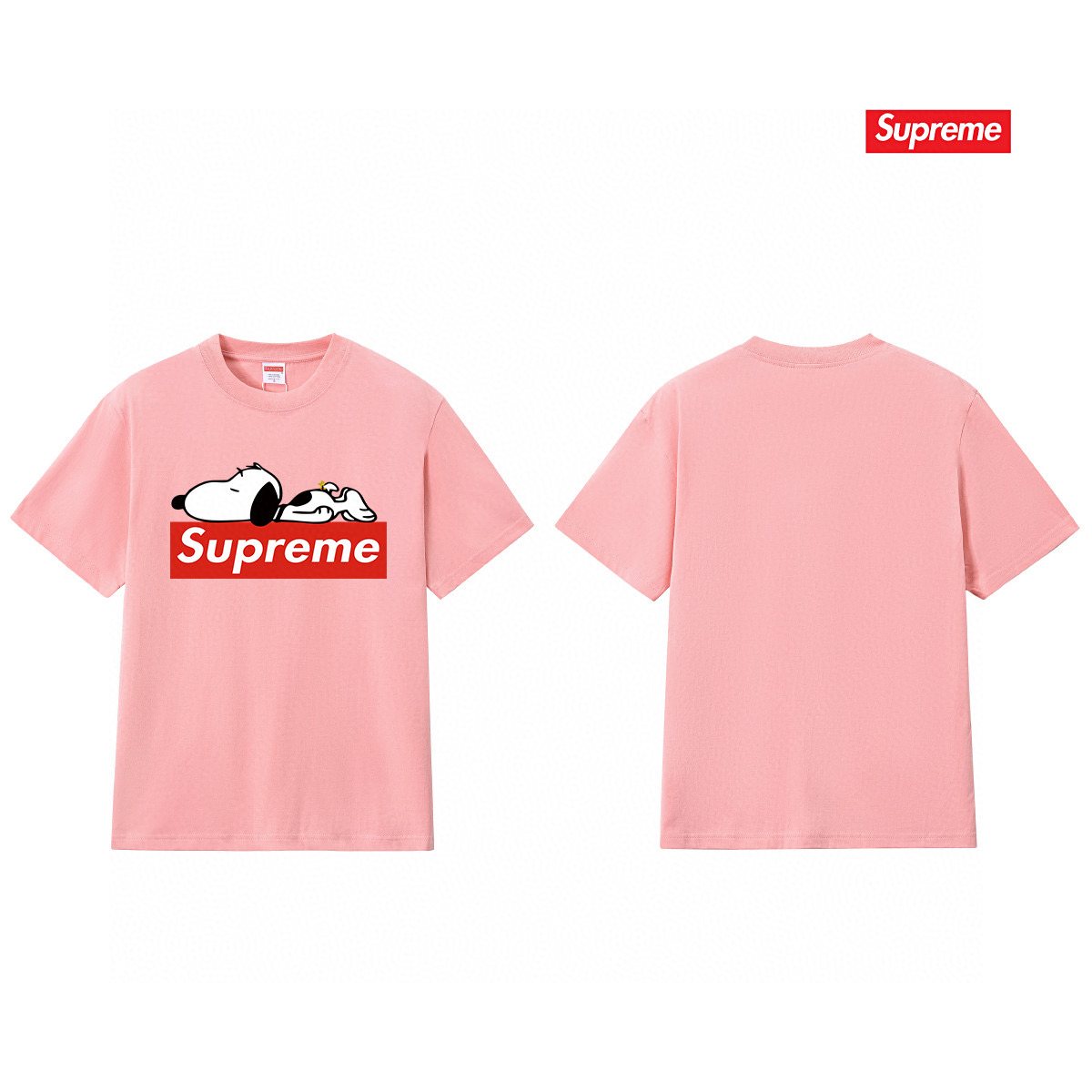 Supreme Snoopy Graphic Short-Sleeve T-Shirt — back