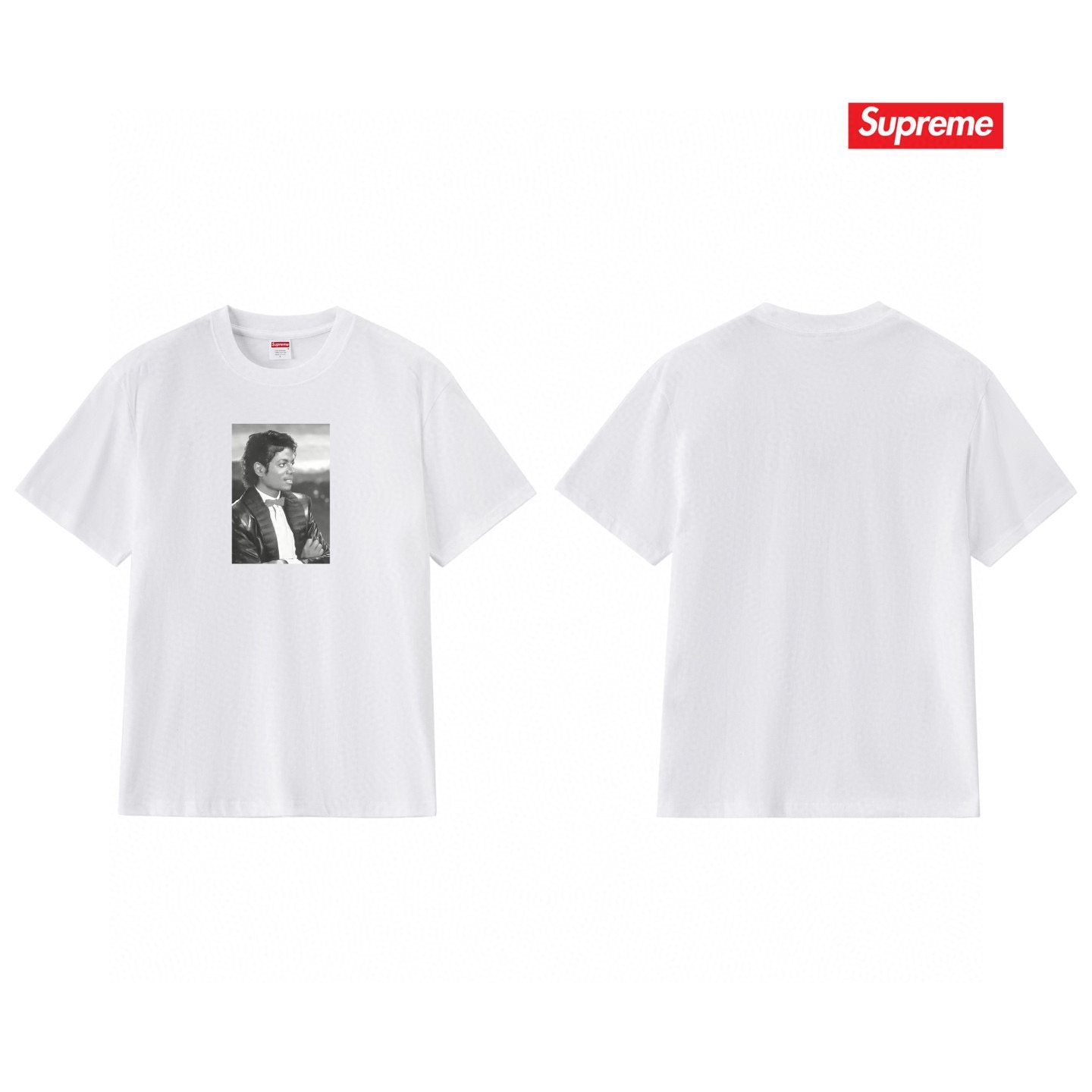 Supreme Portrait Graphic T-Shirt — back