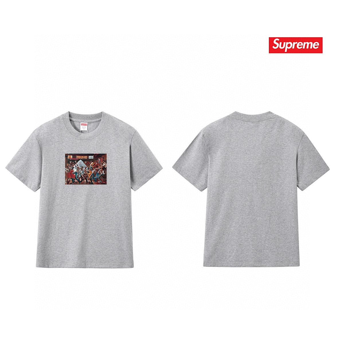 Supreme Rectangular Front Graphic T-Shirt — back