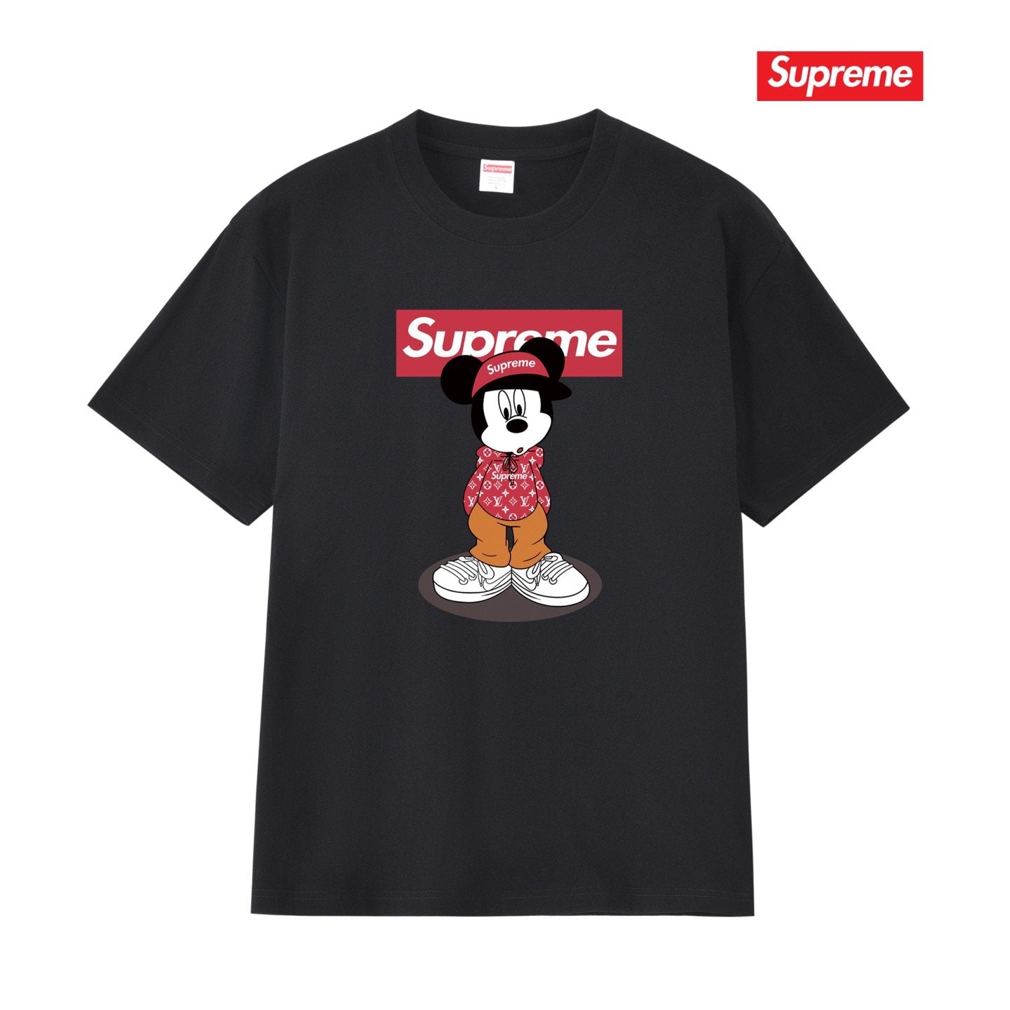 Supreme Mickey-Style Character Graphic T-Shirt — hero