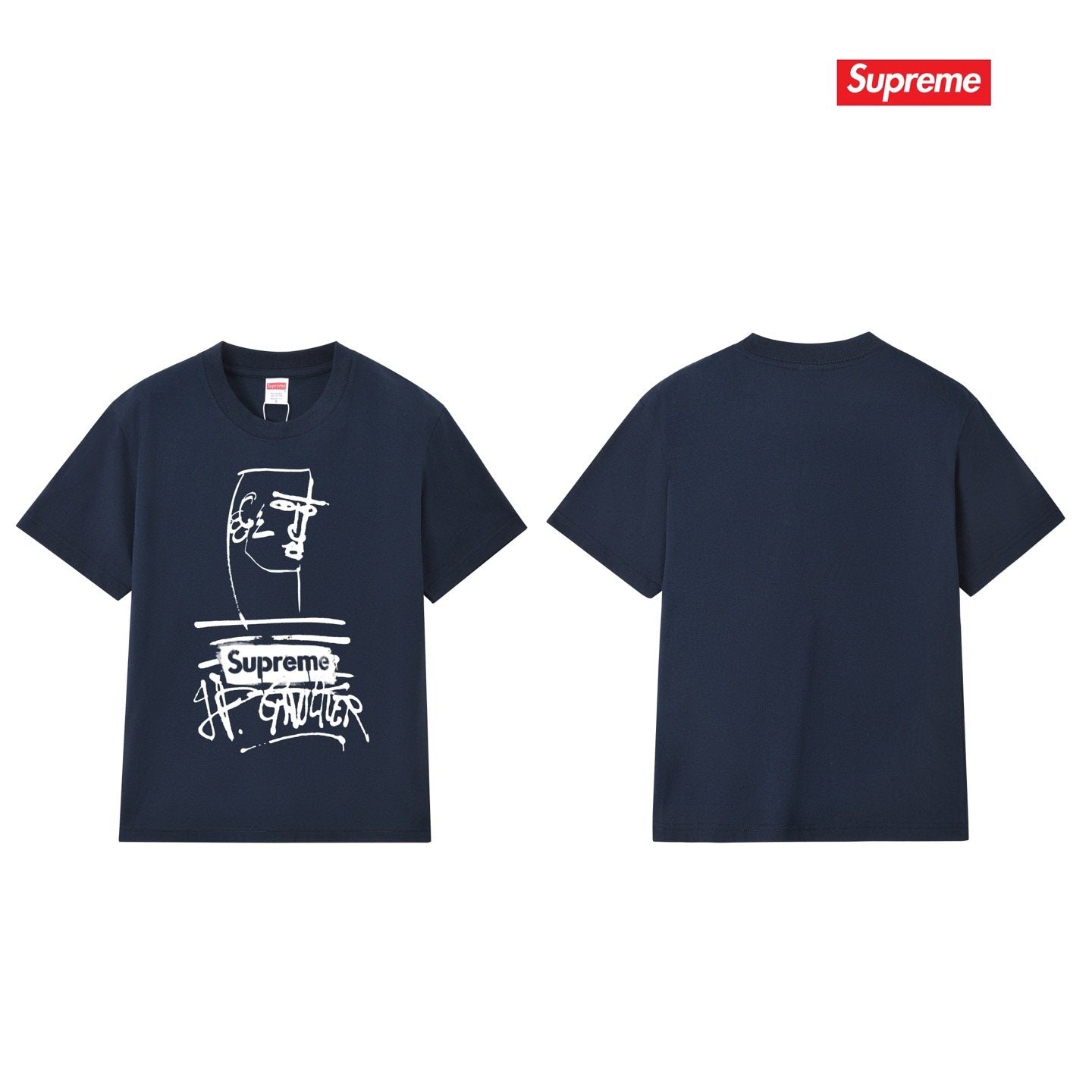 Supreme Front Graphic Short-Sleeve T-Shirt — back
