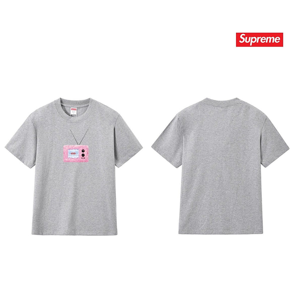 Supreme Pink TV Graphic T-Shirt — back