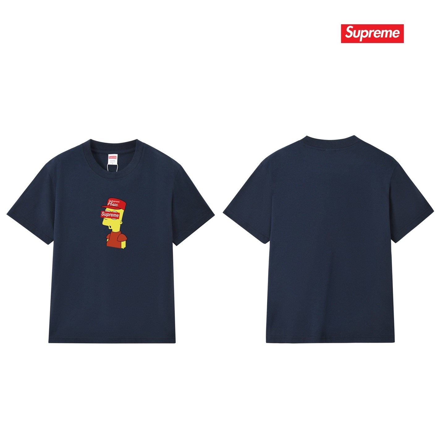 Supreme Cartoon Graphic Short-Sleeve T-Shirt — comparison