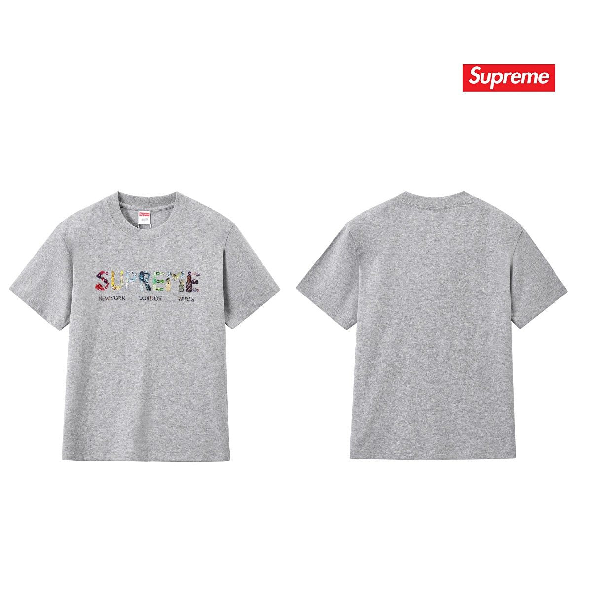 Supreme Chest Graphic Short-Sleeve T-Shirt — back