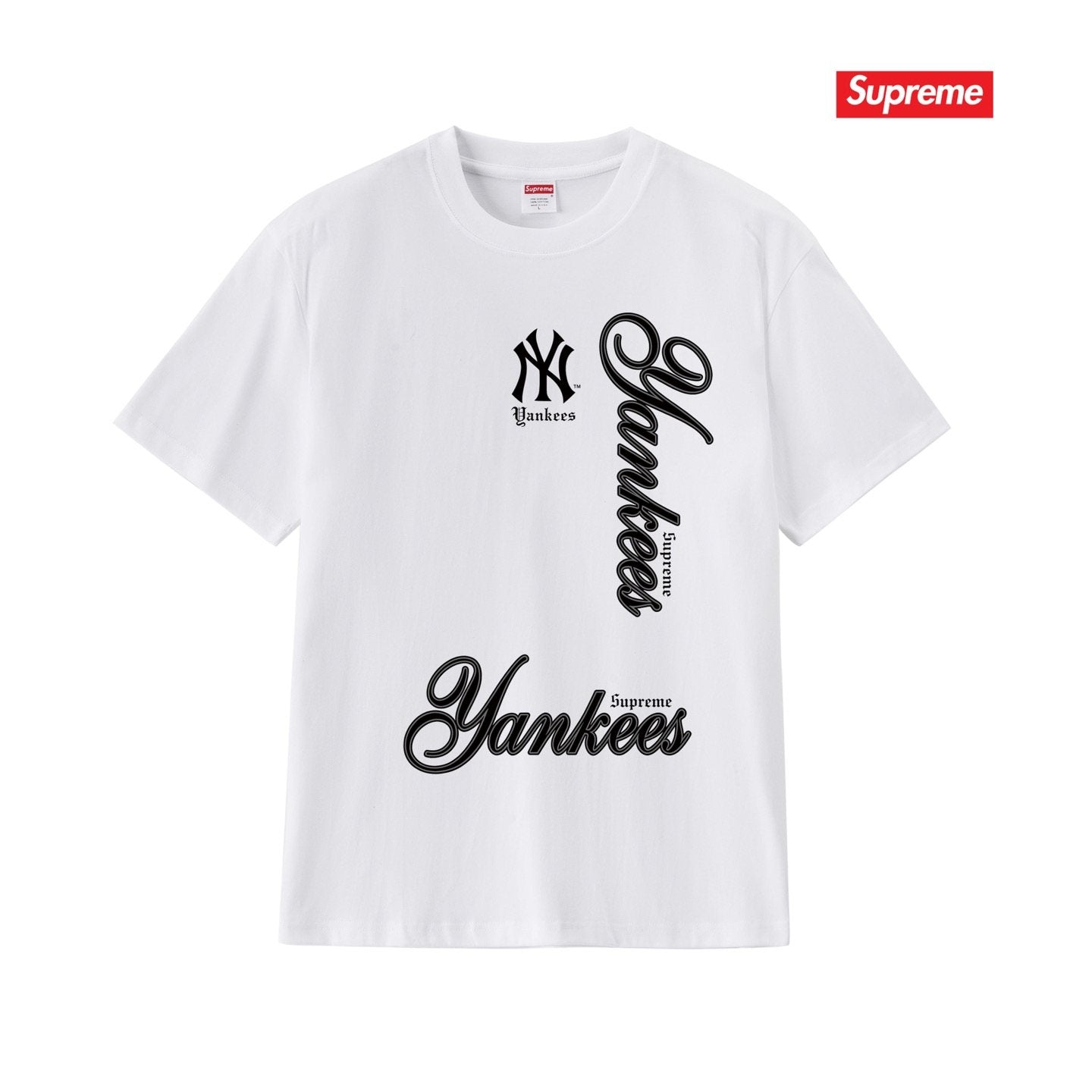 Supreme Yankees NY Graphic Short-Sleeve T-Shirt — hero