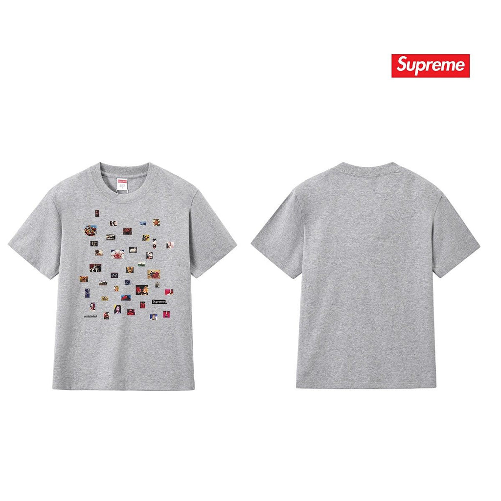 Supreme Photo Collage Graphic T-Shirt — back