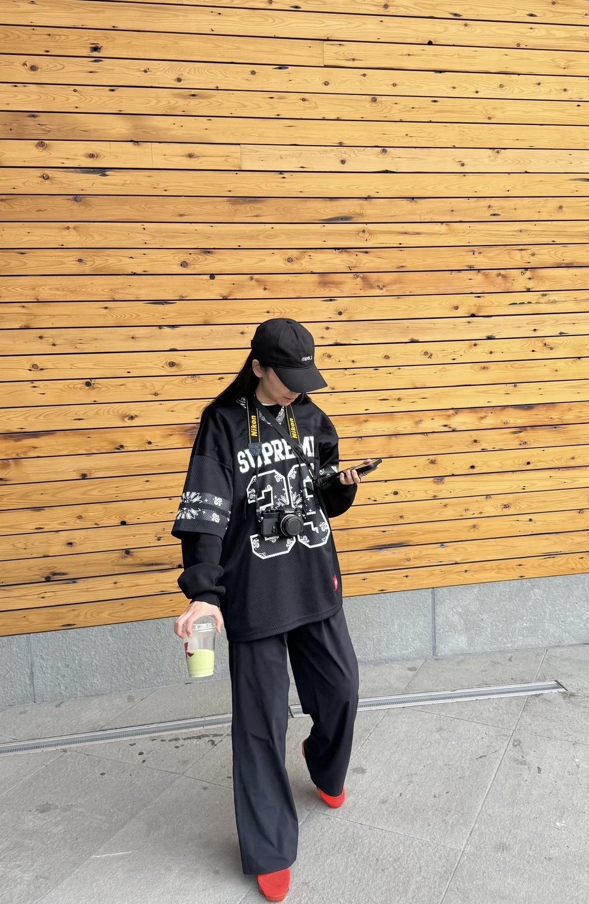 Supreme 39 Bandana-Trim Mesh Jersey T-Shirt — context