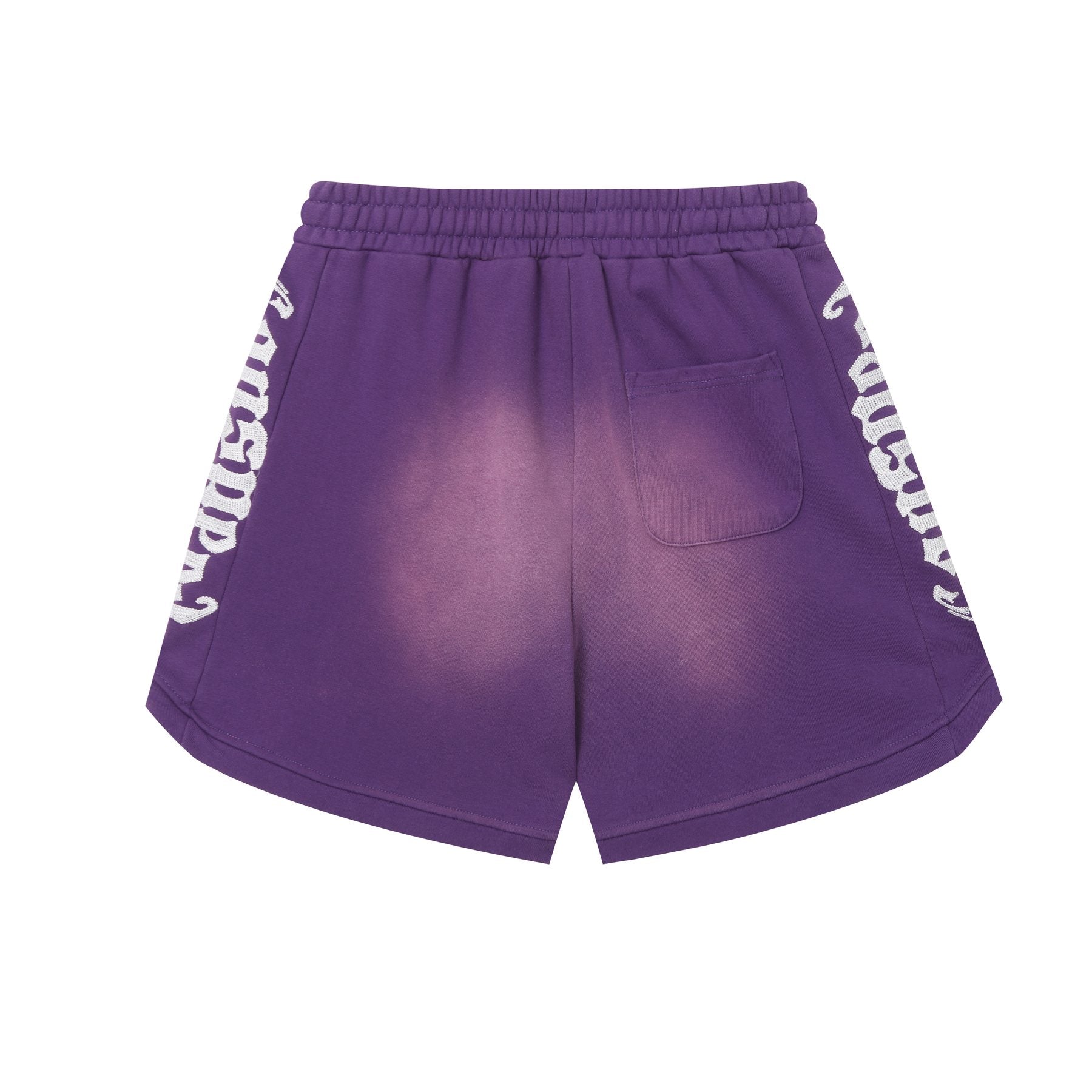 Godspeed Gothic Graphic Sweat Shorts — back
