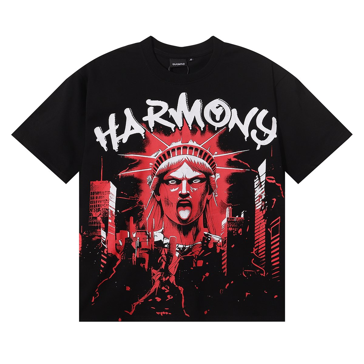 HARMONY Statue of Liberty World Tour Graphic T-Shirt — hero