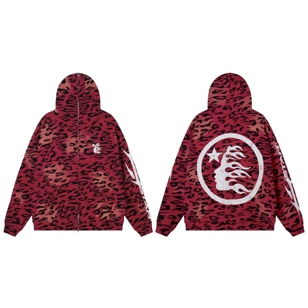 Hellstar Camo Graphic Zip Hoodie — hero