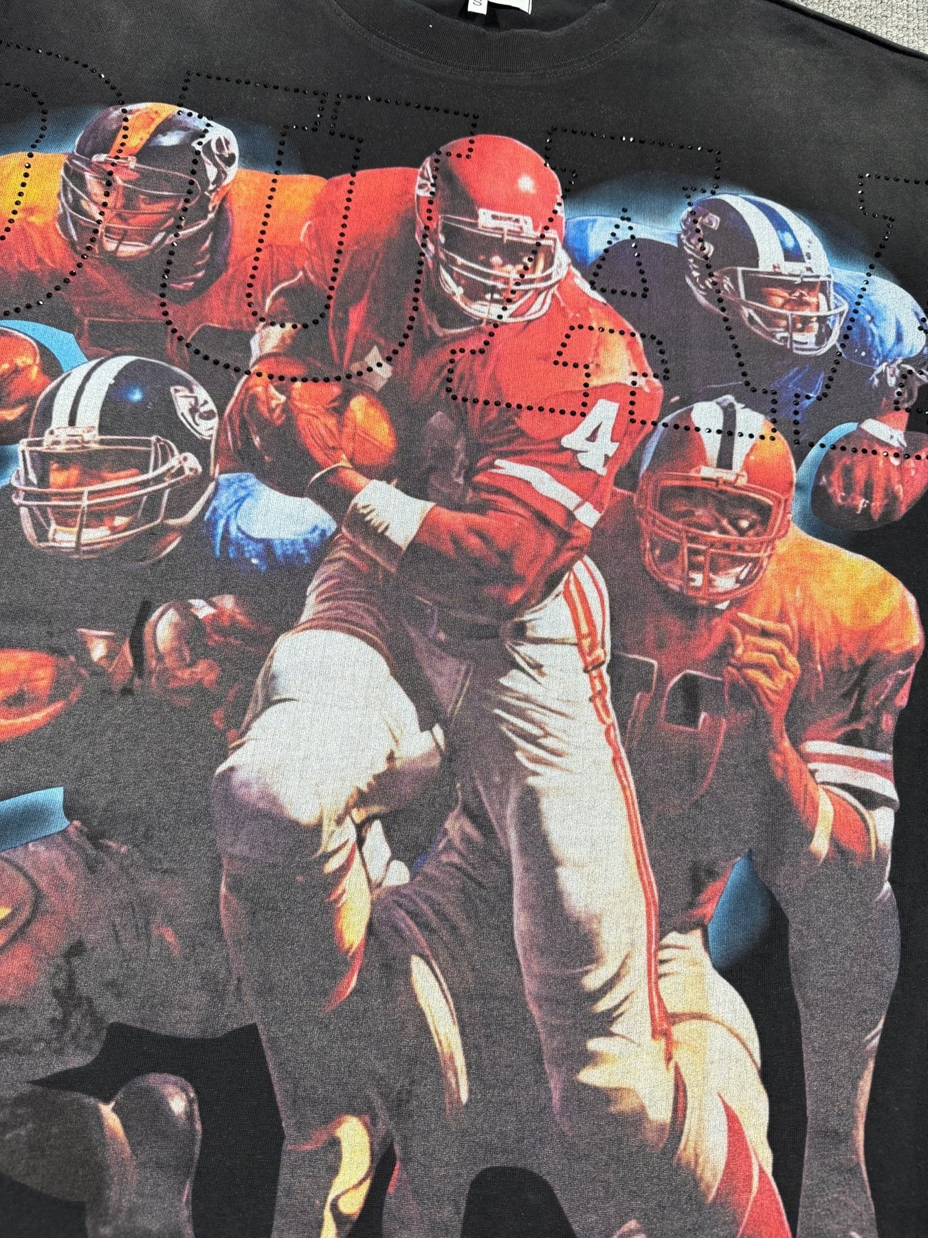 DUAA New Age Football Graphic T-Shirt — detail