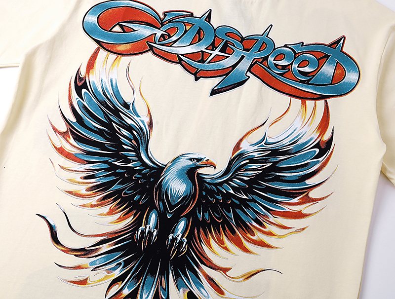 Godspeed Out of Many One Eagle Graphic T-Shirt — detail