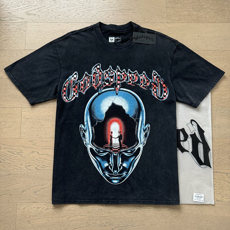 Godspeed Out of Many One Graphic T-Shirt — context