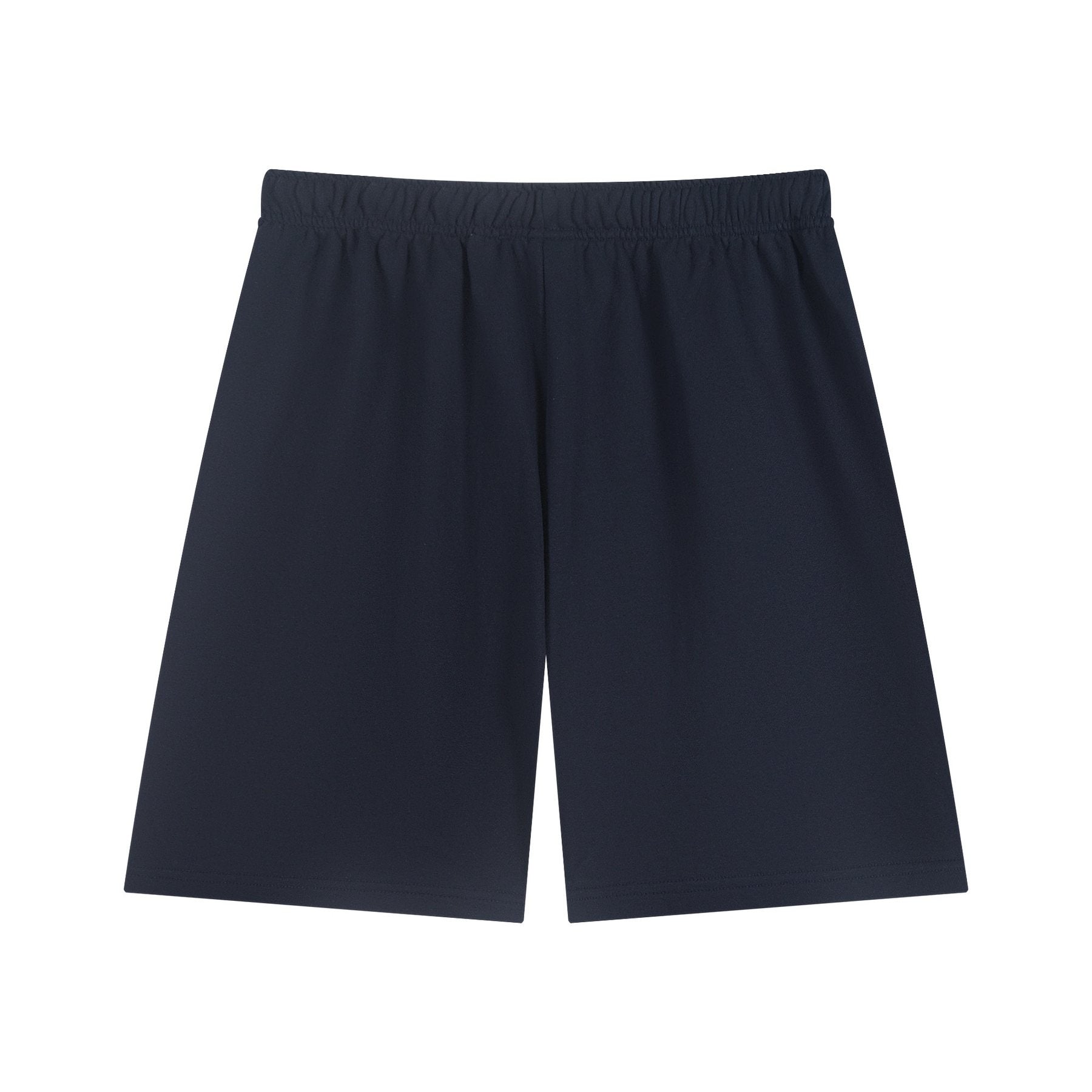 alo Elastic Waist Logo Detail Shorts — back