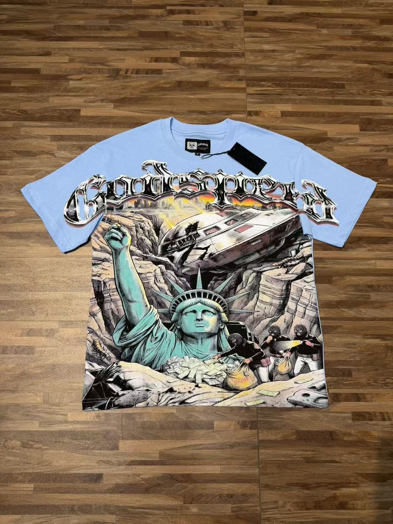 Godspeed Rock Graphic Short-Sleeve T-Shirt — front