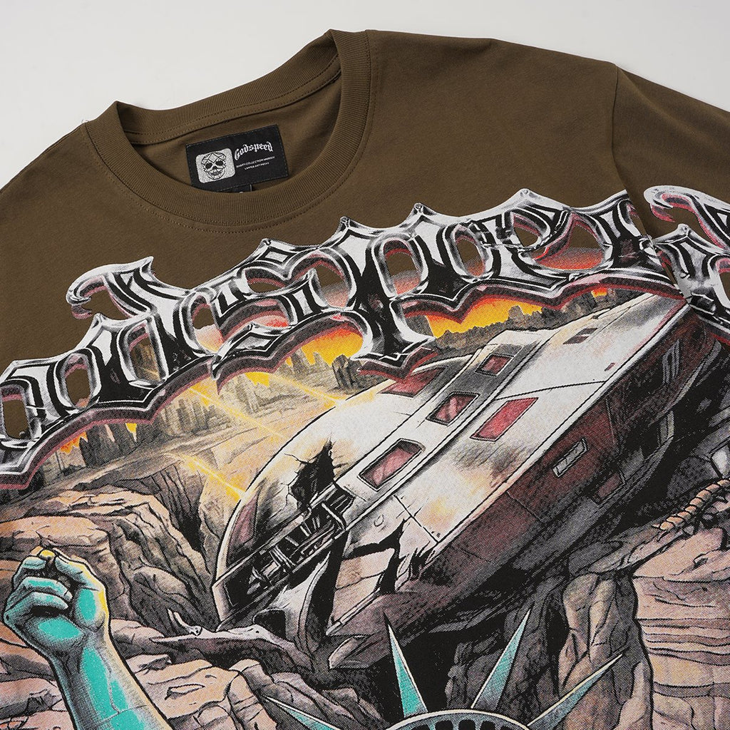 Godspeed Rock Graphic Short-Sleeve T-Shirt — detail