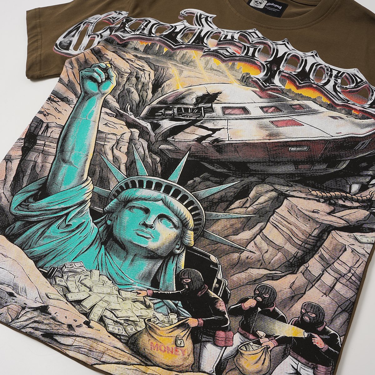 Godspeed Rock Graphic Short-Sleeve T-Shirt — detail