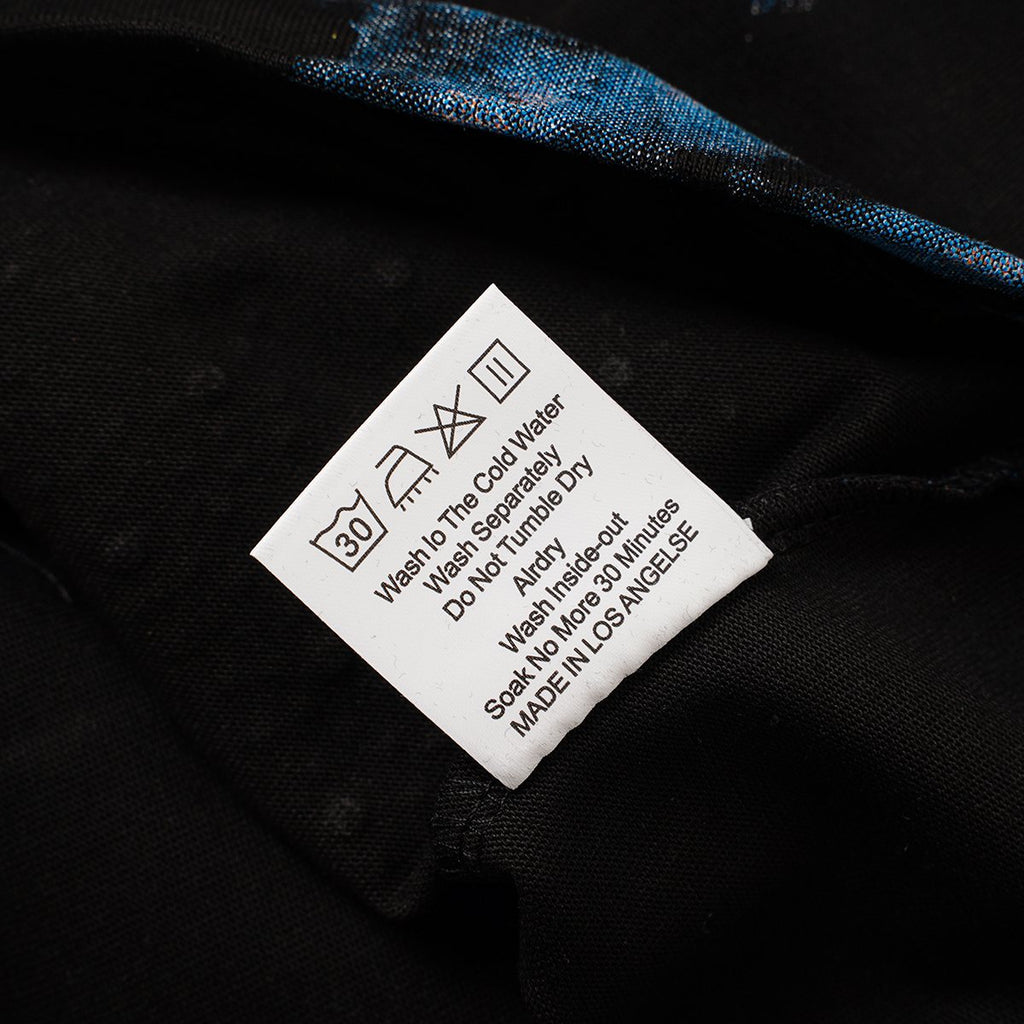 Life Hustlere Space Graphic T-Shirt — neck_label