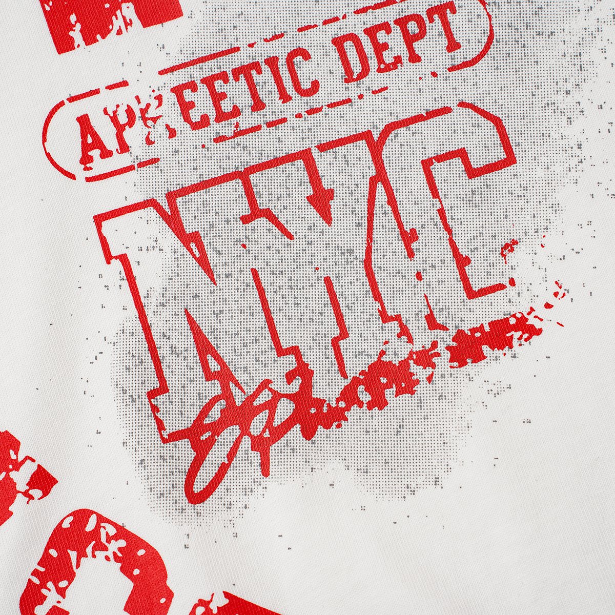 Godspeed Distressed Rock Graphic Short-Sleeve T-Shirt — detail