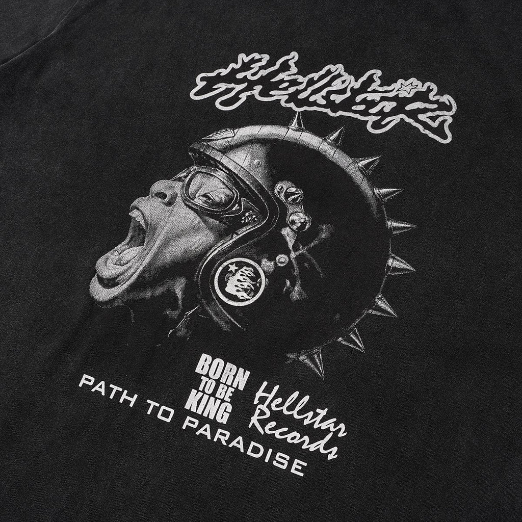 Hellstar Born to Be King Graphic T-Shirt — detail