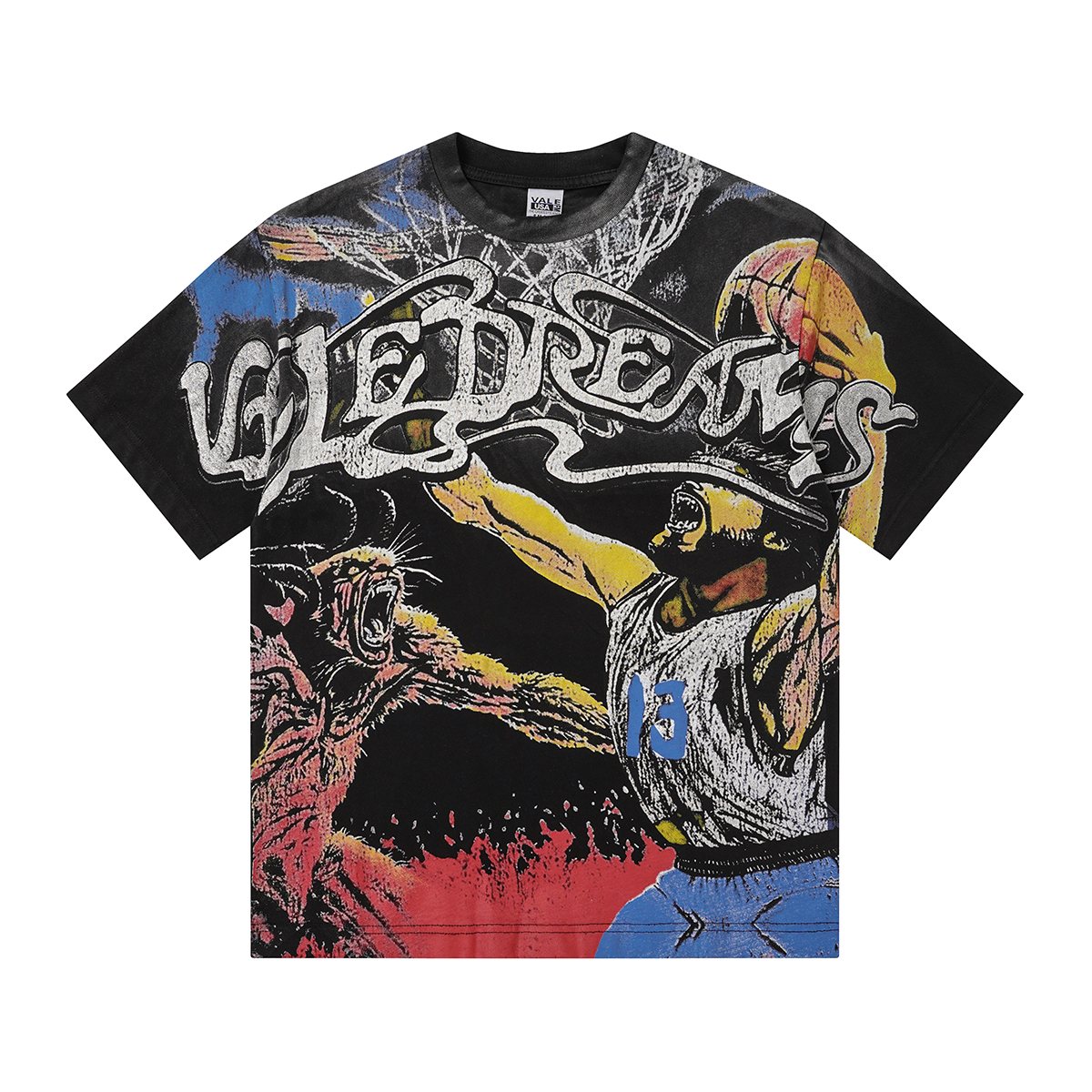 VALLEY Basketball Animal Graphic Short-Sleeve T-Shirt — hero