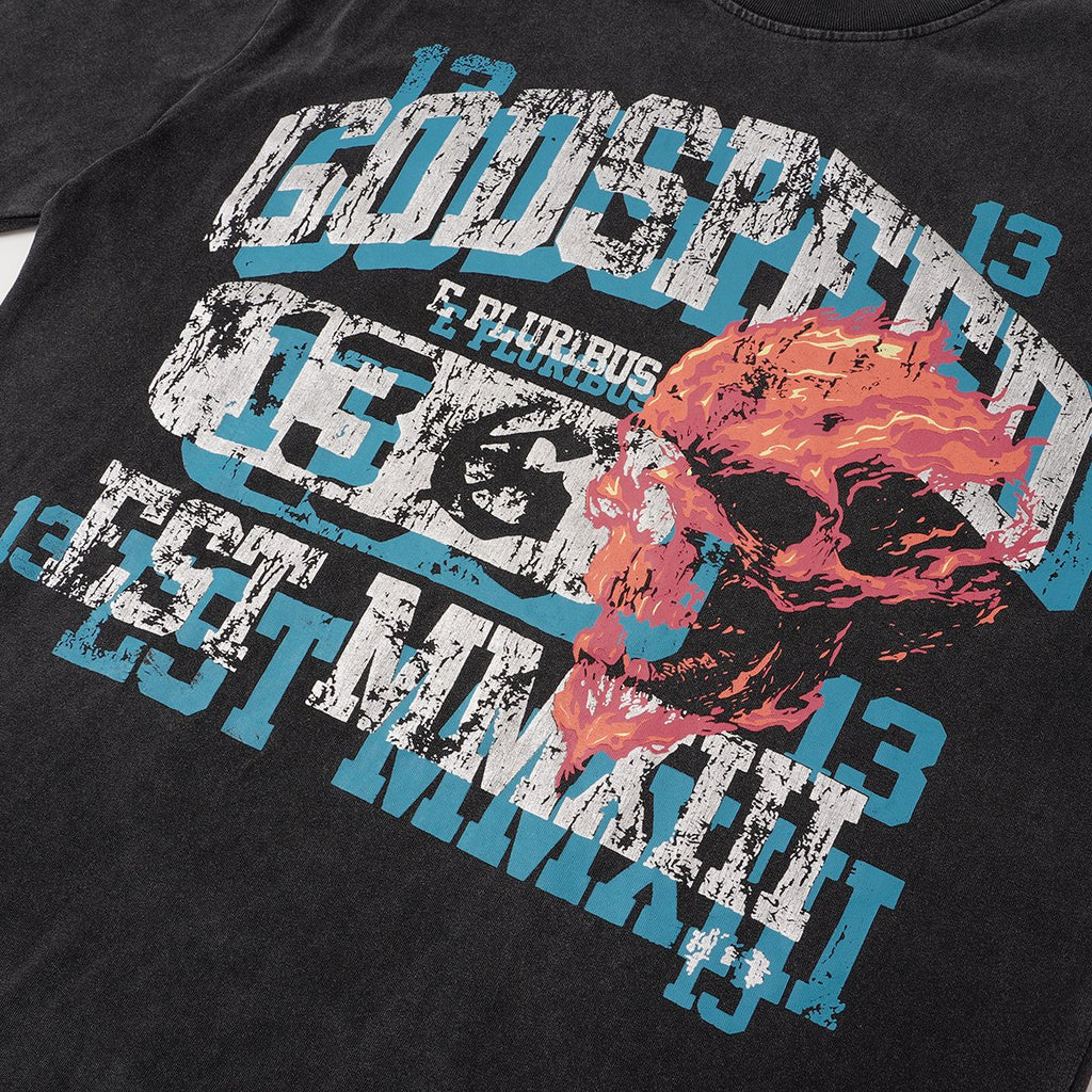 Godspeed E Pluribus 13 Graphic T-Shirt — detail