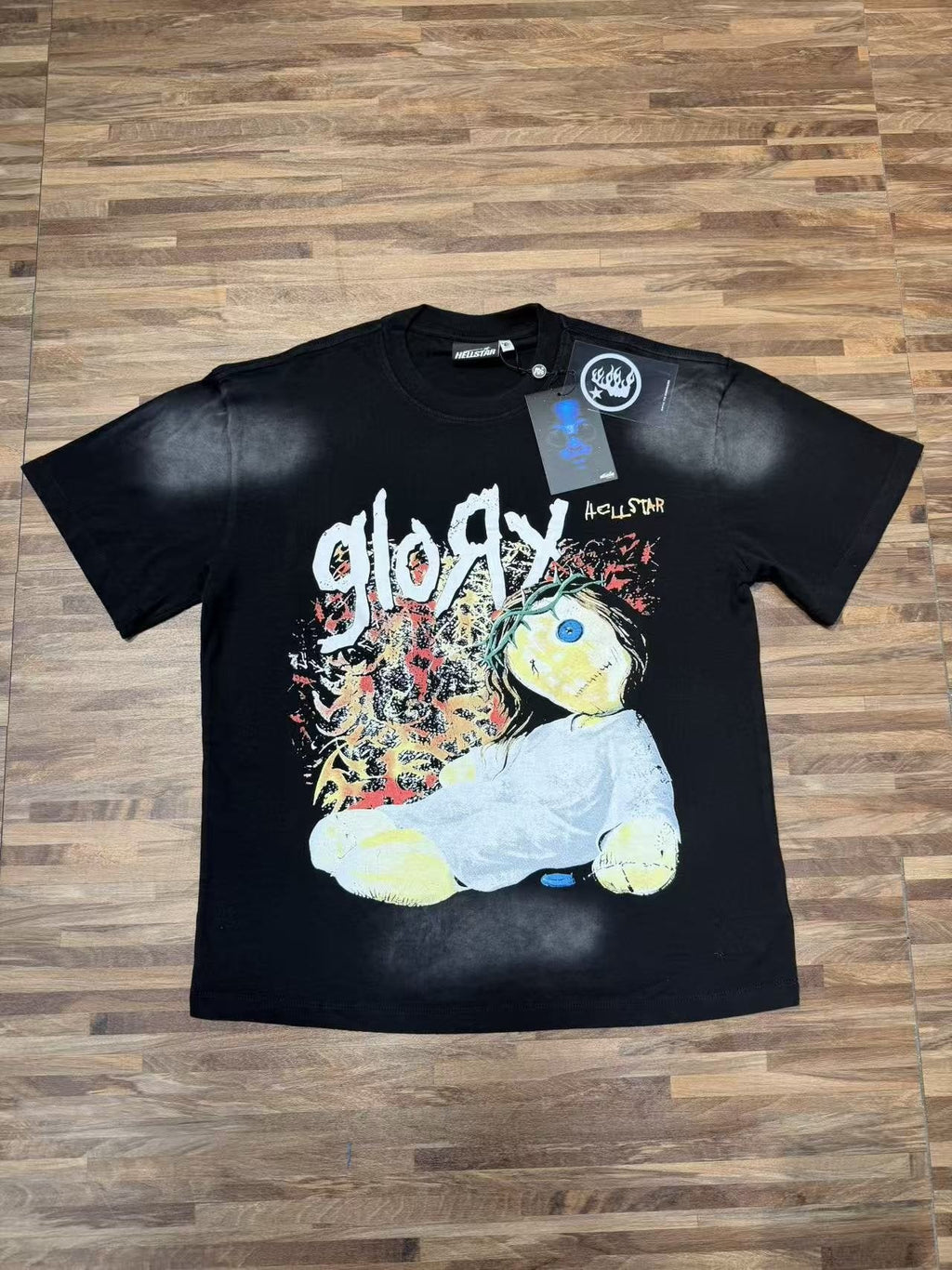 Hellstar Doll & Skeleton Graphic T-Shirt — front