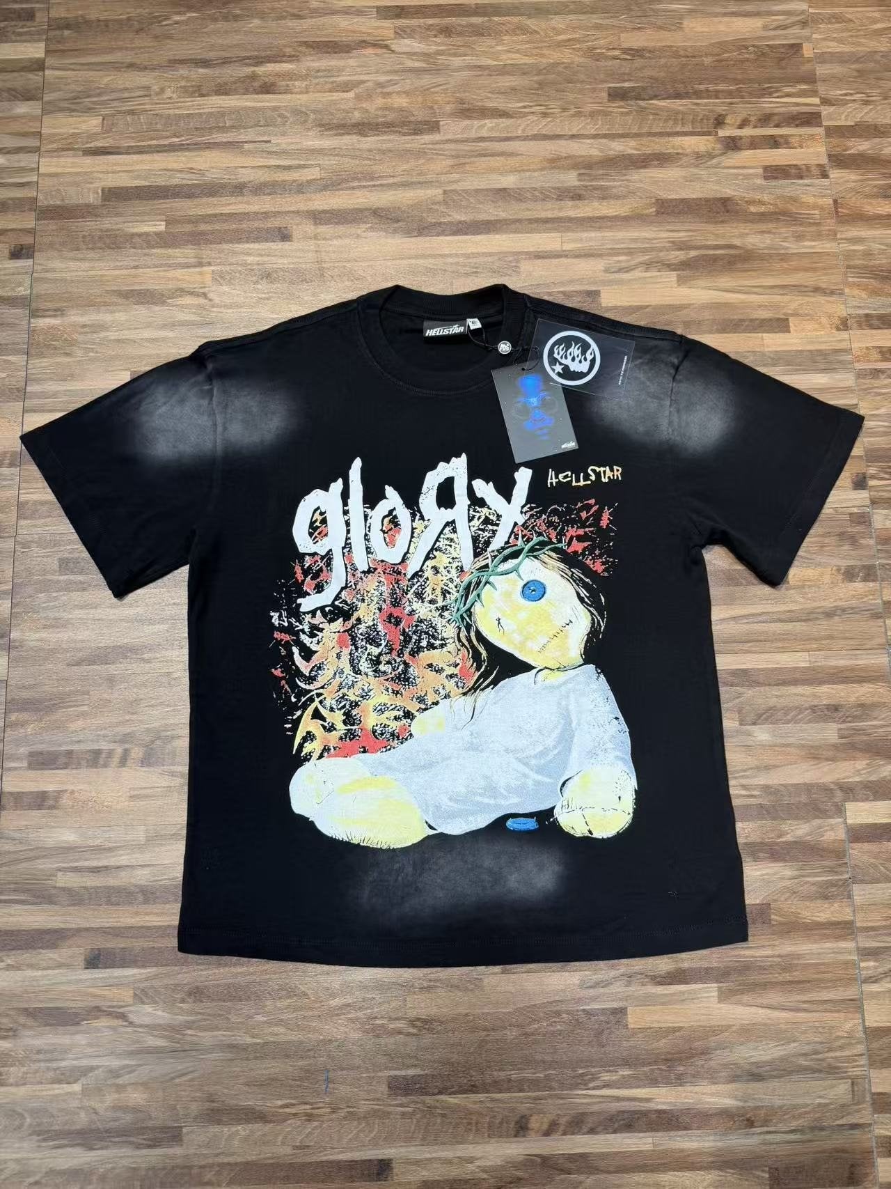 Hellstar Doll & Skeleton Graphic T-Shirt — front
