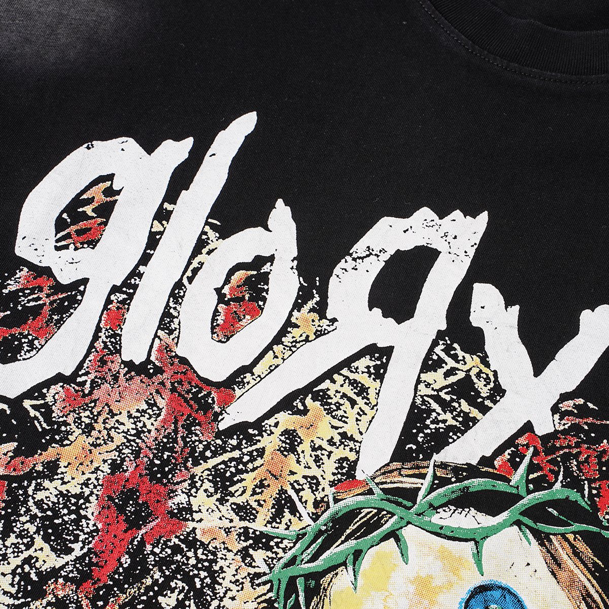 Hellstar Doll & Skeleton Graphic T-Shirt — detail