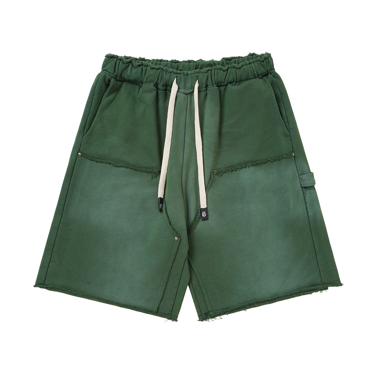 Godspeed Washed Graphic Sweat Shorts — front