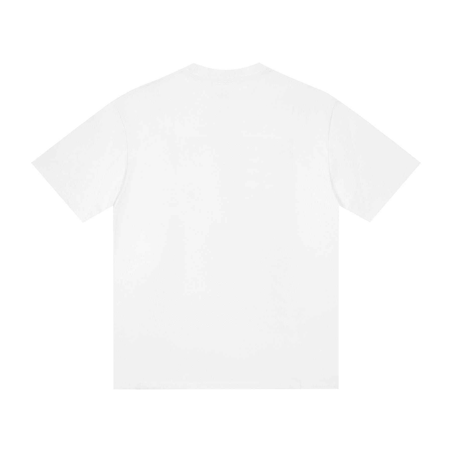 ASAALL White Graphic Short-Sleeve T-Shirt — back
