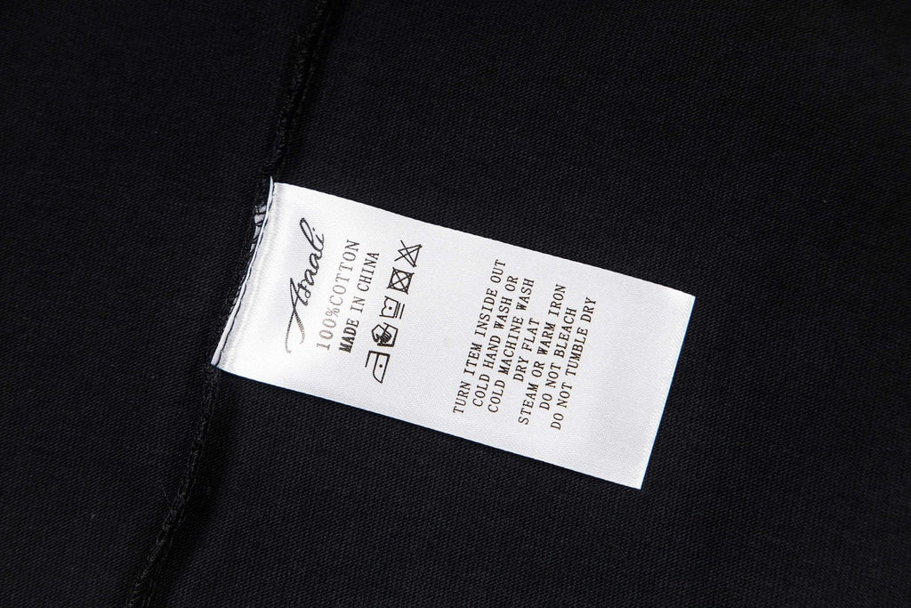 ASAALL Angel Banner Graphic Short-Sleeve T-Shirt — neck_label