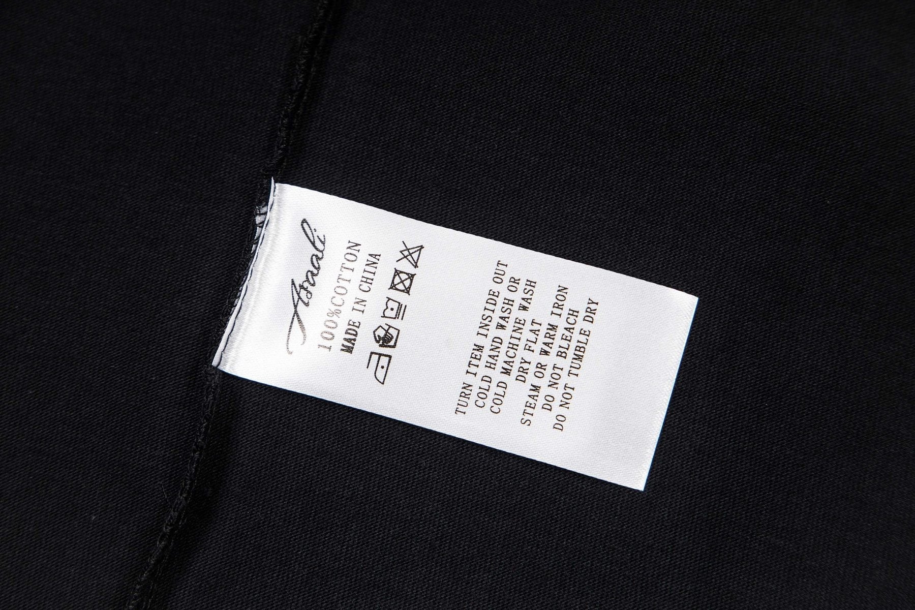 ASAALL Angel Banner Graphic Short-Sleeve T-Shirt — neck_label