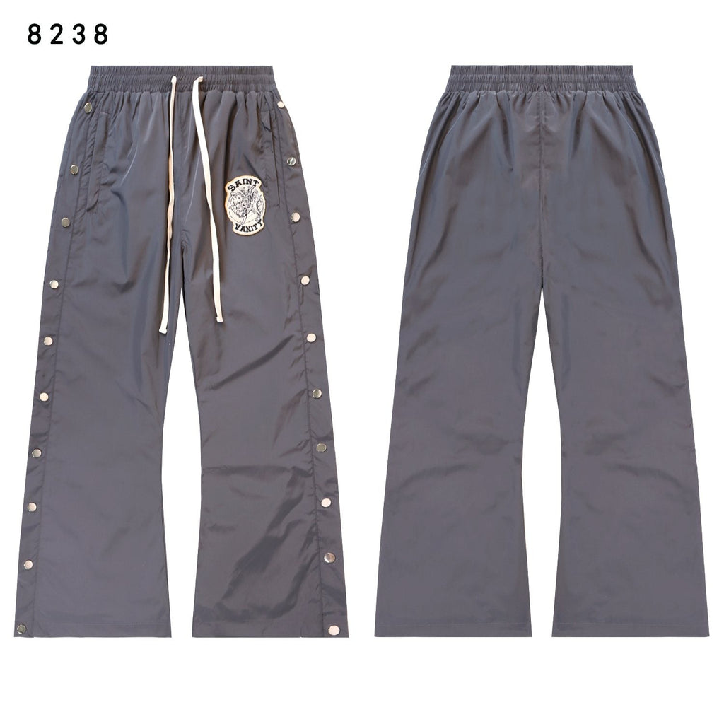 SAINT Vanity Patch Hooded Jacket & Snap-Pant Matching Set — front