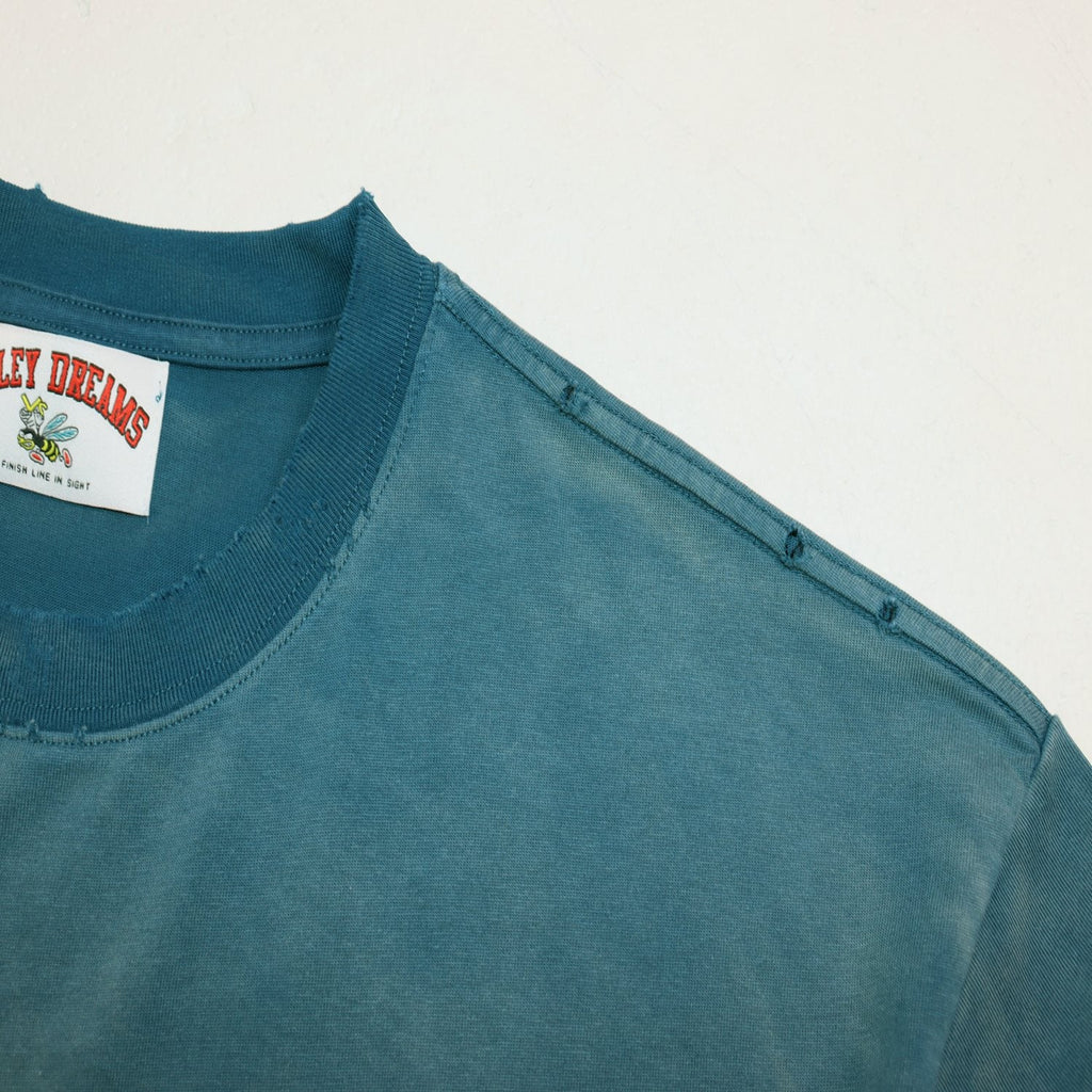 Valley Dreams Sunburst Graphic Short-Sleeve T-Shirt — neck_label