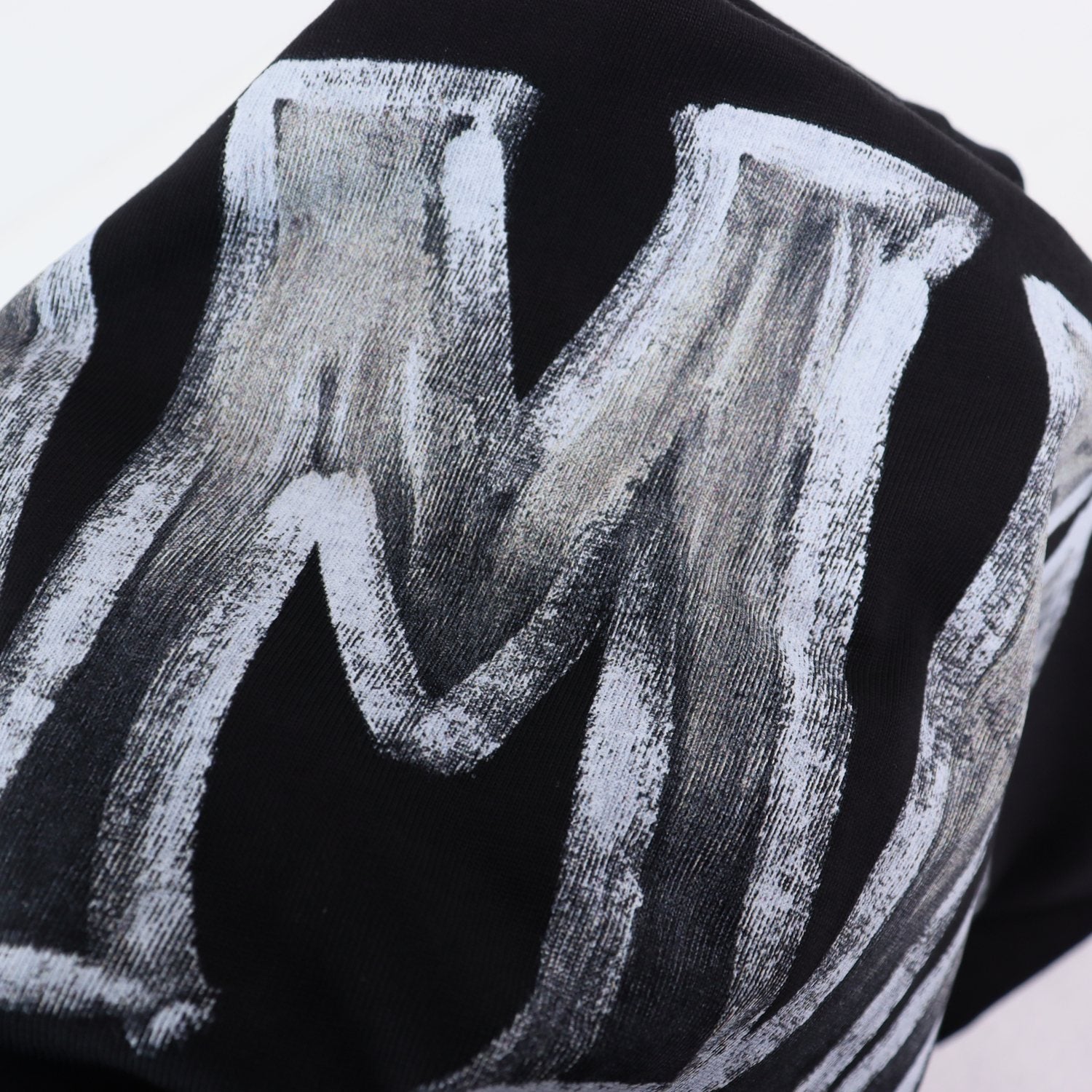 AMIRI Metallic Letter Graphic T-Shirt & Shorts Set — detail